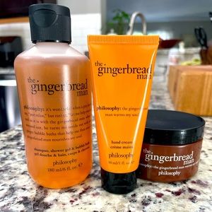 Philosophy Gingerbread Man 3 item set
